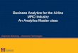 Business Analytics for the Airline MRO Industry: An Analytics Master class