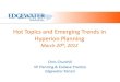 Hot Topics and Emerging Trends in Hyperion Planning