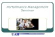 Conducting an Effective Performance Management - PowerPoint 