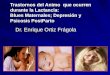 Trastornos del Animo que ocurren durante la Lactancia: Blues Maternales; Depresión y Psicosis PostParto Dr. Enrique Ortiz Frágola