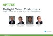 EMEA webinar: Delight Your Customers with Quote to Cash Apps and Salesforce