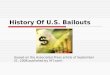 History Of US Bailouts