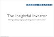Insightful investor