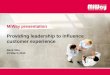 ICEW 2013 Rene Otto - Providing Leadership to influence Customer Experience