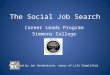 The social job search