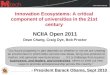 U Maryland - Innovation Ecosystems - Open 2011