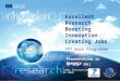 WP 2012 - Crearea de servicii excelente de promovare a inovatiei in cercetare