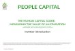 HCS Intro Deck draft - People Capital