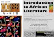 Suny Ulster African Literature Blended course
