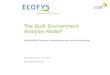 Built Environment Analysis Model² (BEAM²)