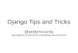 Django tips and_tricks (1)