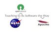 Teaching NASA to Open Source its Software the Apache Way