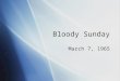 Bloody Sunday  By: Luke Shin