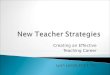 New teacher strategies 1