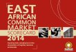 East African Common Market Scorecard 2014 EAC Investment Climate World Bank Group
