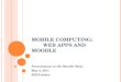 Mobile computing moodle moot