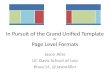 In Pursuit of the Grand Unified Template