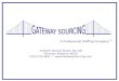 Gateway Sourcing Presentation