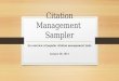 Citation management   jan 14 updated