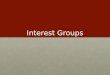 Polical party and interest groups