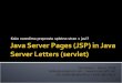 Java Servlet in JSP