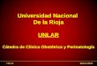 H.E.B.Marzo 2010 Universidad Nacional De la Rioja UNLAR Cátedra de Clínica Obstétrica y Perinatología
