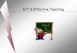 ICT and effective teaching