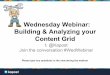 Building & Analyzing your Content Grid Inside Kapost