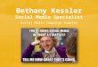 Bethany Kessler: Social Media Specialist