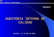 AUDITORIA INTERNA DE CALIDAD DOC027A Hernán Jiménez & Asociados (Versión 1.11 de Mayo de 2004)