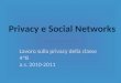Privacy e social networks