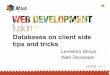 Databases on Client Side