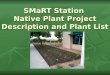 EcoFriendly Landscaping at SMaRT Station
