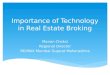 Importance of Technology in Real Estate Broking