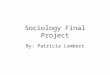 Sociology final project