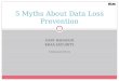 5 Myths About Data Loss Prevention