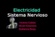 Electricidad Sistema Nervioso Victoria Calisto Nicole Espinosa Giulianna Borja
