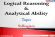 Logical reasoning-and-analytical-ability-syllogism