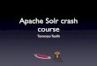 Apache Solr crash course