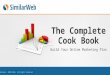 Online Marketing Plan - Cook Book
