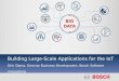 Building Large-Scale Applications for the Internet of Things at Bosch