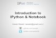 Introduction to IPython & Notebook
