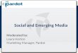Social and Emering Media Panel - Pardot Users Conference