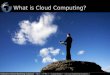 Cloud Computing, an introduction for beginners