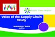 Voice of the Supply Chain leader - 2014 - SUMMARY CHARTS