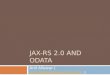 JAX-RS 2.0 and OData