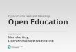 Open Education: Open Data Ireland