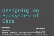 Amy Cueva's talk, 'Designing an Ecosystem of Care' at Human Factors and Ergonomics Society
