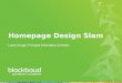Nonprofit Homepage Design Slam - 10 tips for Effective Homepage Design