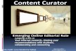 Content curation. Teachmeet East presentation